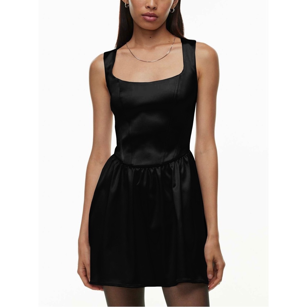 Sunday Best Black septor Mini Dress